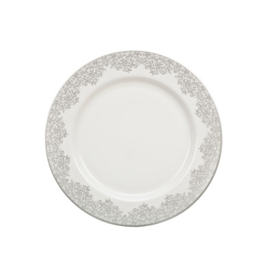 Monsoon Filigree Silver Dinner Plate